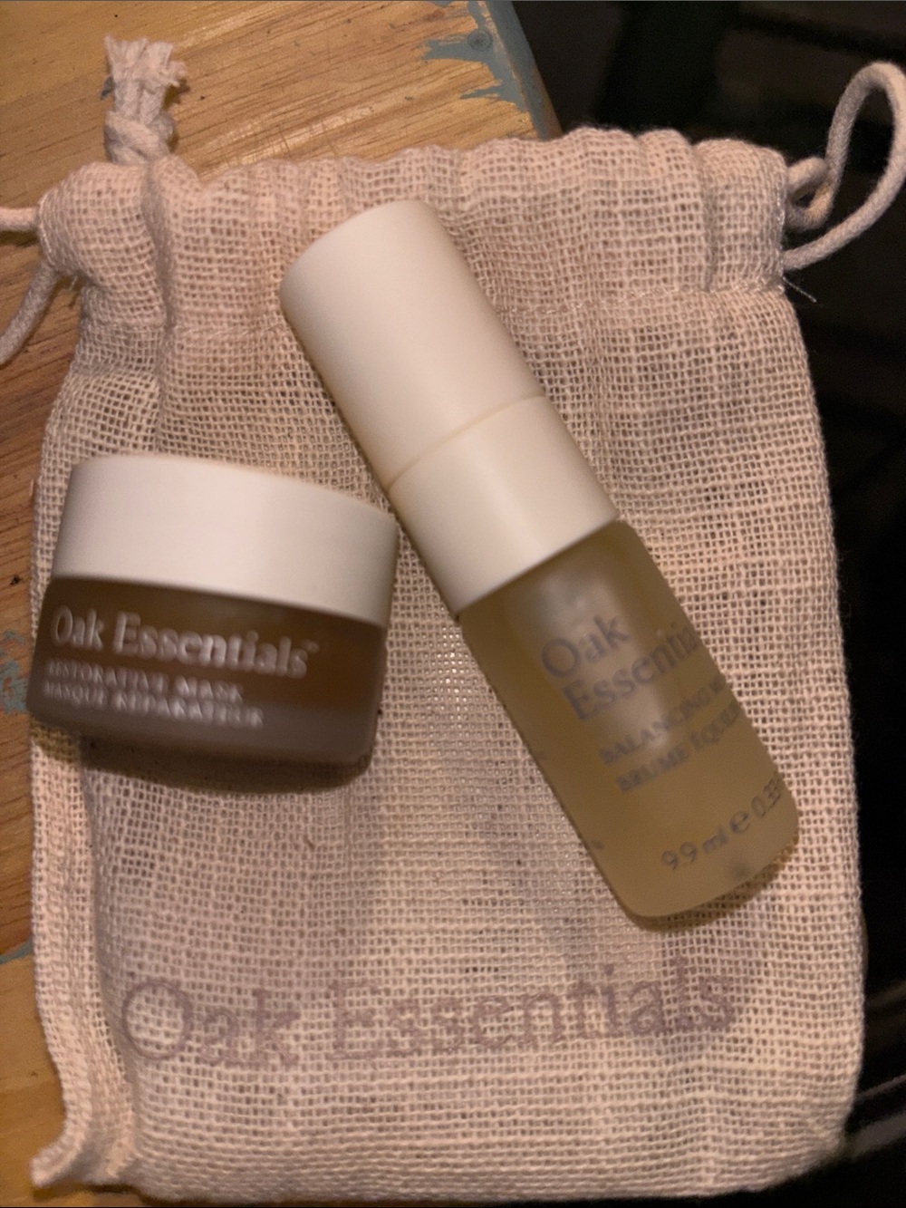 Oak Essentials Mini Simple Routine Travel-Size Skin Set - Picture 2 of 7